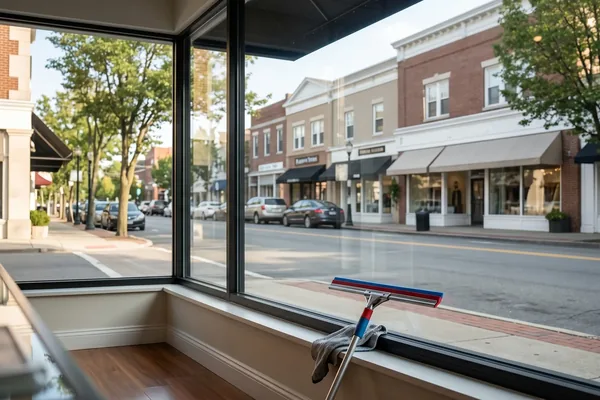 Window cleaning on Long Island