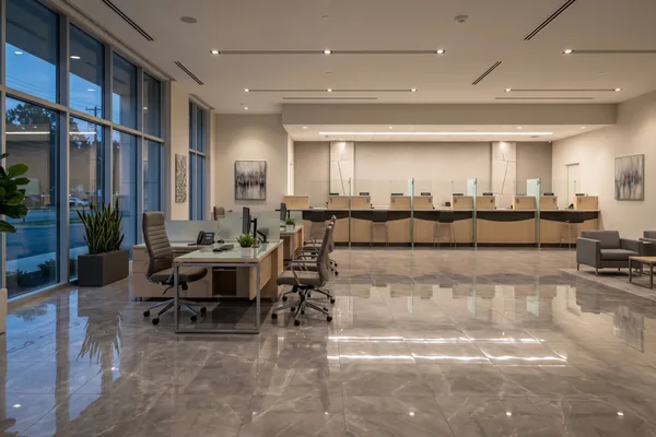 Bank and financial office cleaning