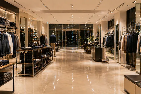 Retail store and shopping plaza cleaning